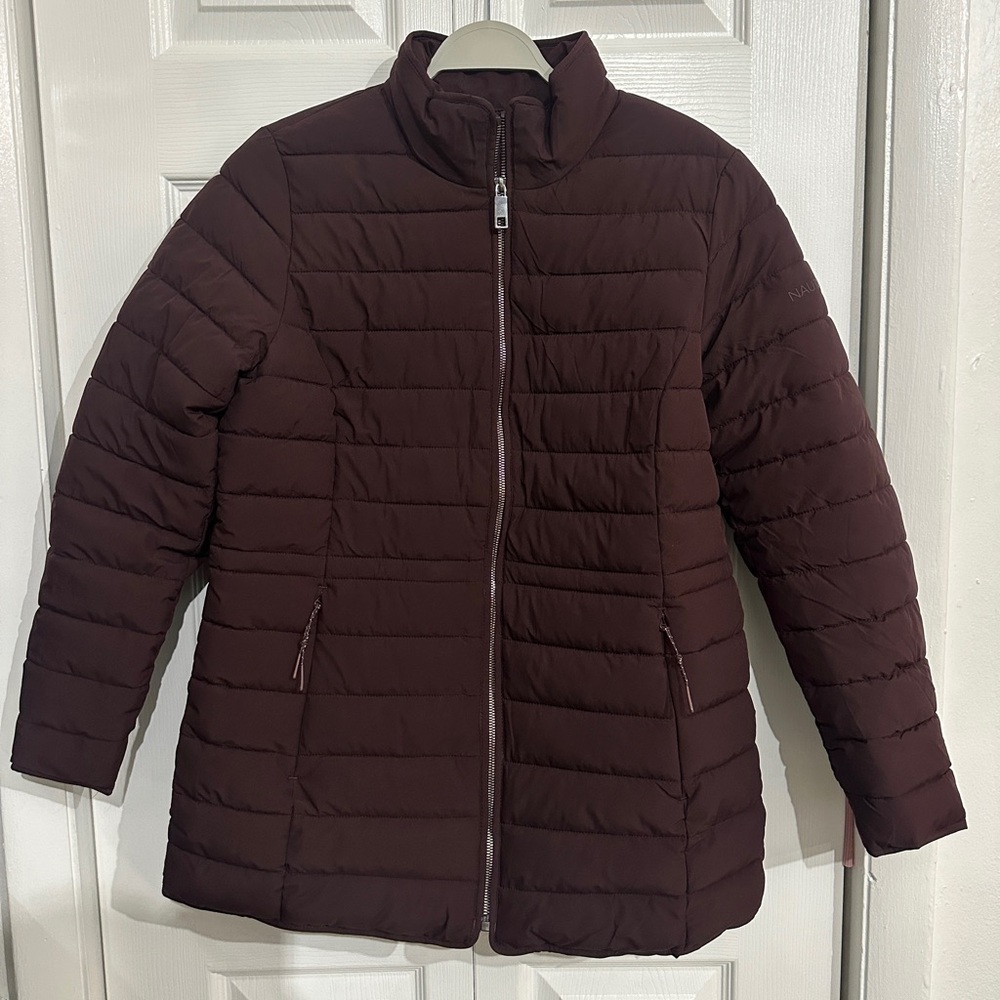 Nautica Women's Puffer Jacket - Deep purple